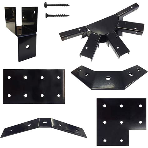 pavilion metal brackets|gazebo hardware for wooden gazebos.